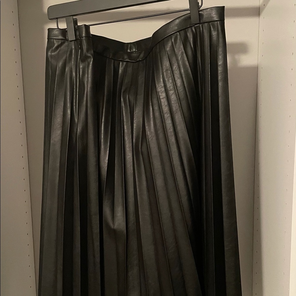 J Crew New pleated skirt